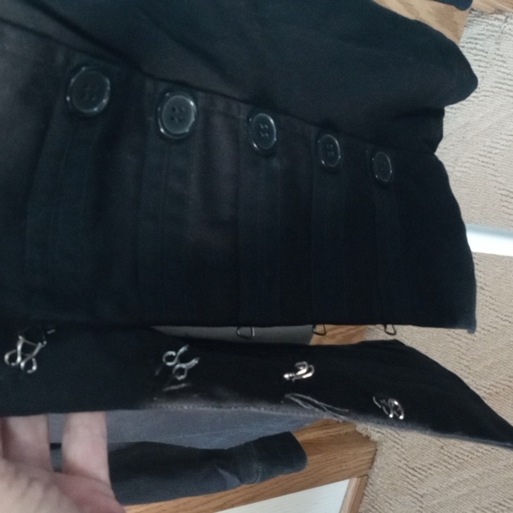 I.Q. Authentic Brand Elegant Black Women's Jacket, Festival, Retro, Grandma Core - Picture 9 of 13